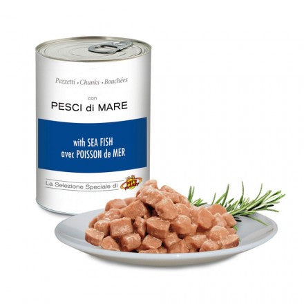 Bouchées avec POISSON de MER, 405 g pour chien