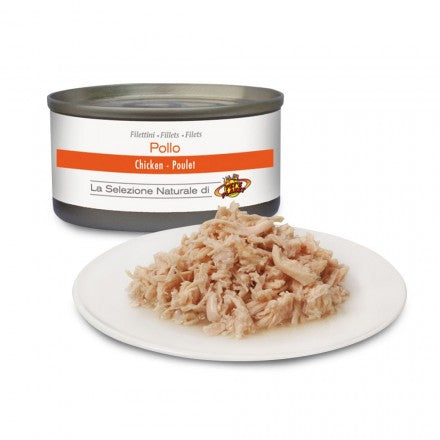 Filets de POULET au naturel pour chiens, 85 g