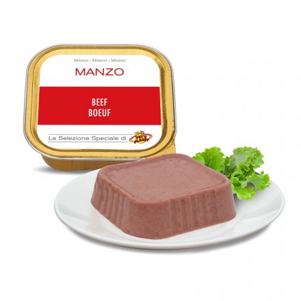 Mousse BOEUF pour chiens, 100 g