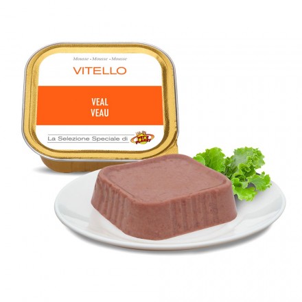 Mousse VEAU pour chiens, 100 g